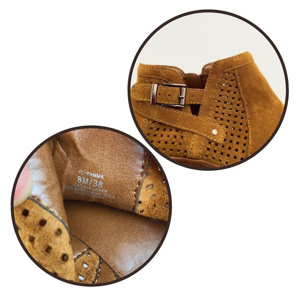Vince Camuto PAMMA Brown Suede‎ Booties Size 8MUS / 38EU - Picture 9 of 11